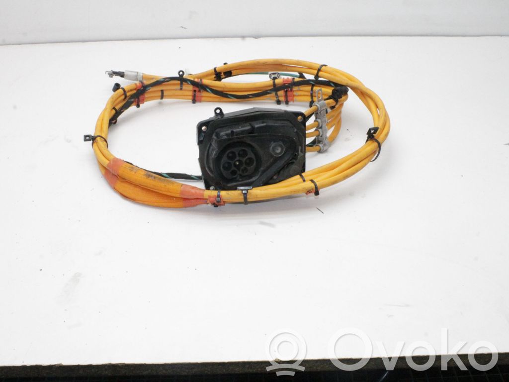 Tesla Model S Electric car charging cable 