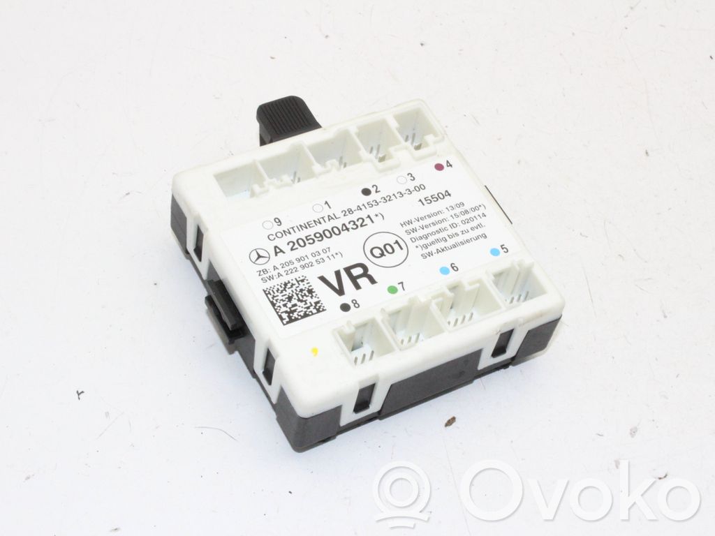 Mercedes-Benz C W205 Centralina/modulo portiere