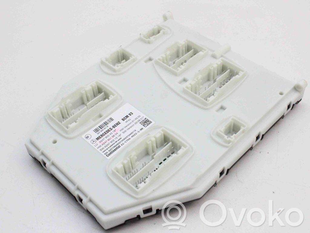 Mercedes-Benz EQB Module de contrôle carrosserie centrale 