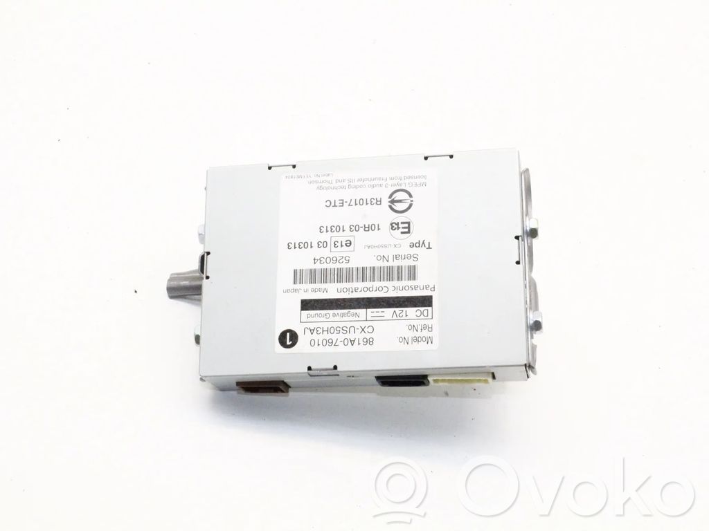 Lexus CT 200H Head unit multimedia control 