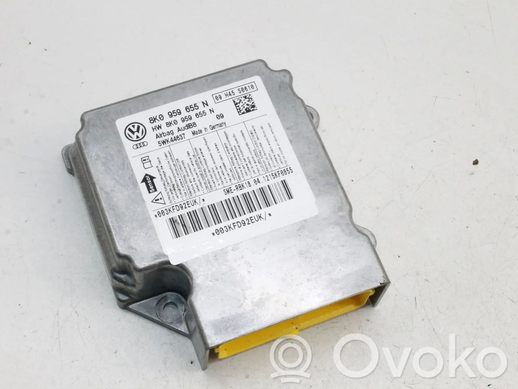 Audi A4 S4 B8 8K Module de contrôle airbag 