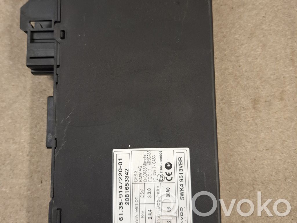 BMW 3 E90 E91 CAS control unit/module 