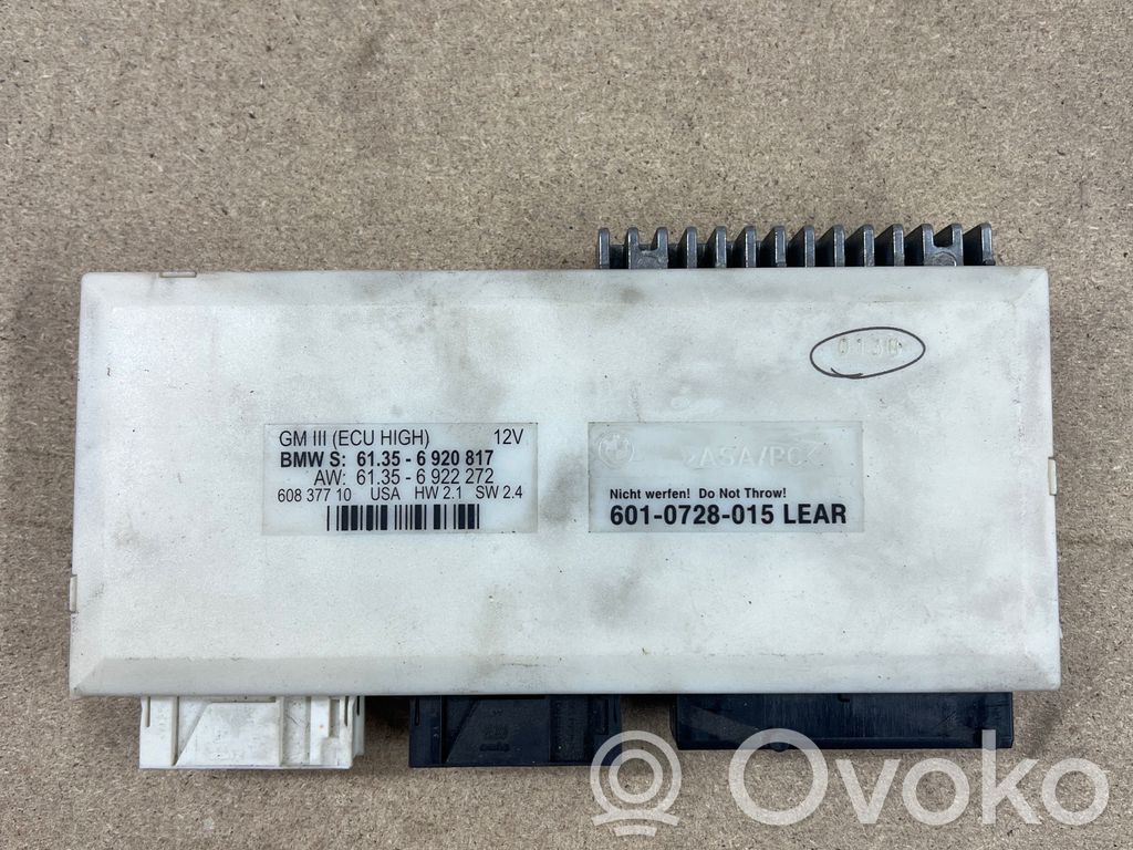 Module confort   61356920817,60837710,6922272