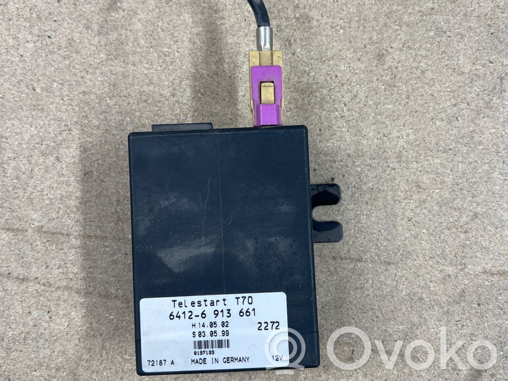 BMW 5 E39 Auxiliary heating control unit/module 