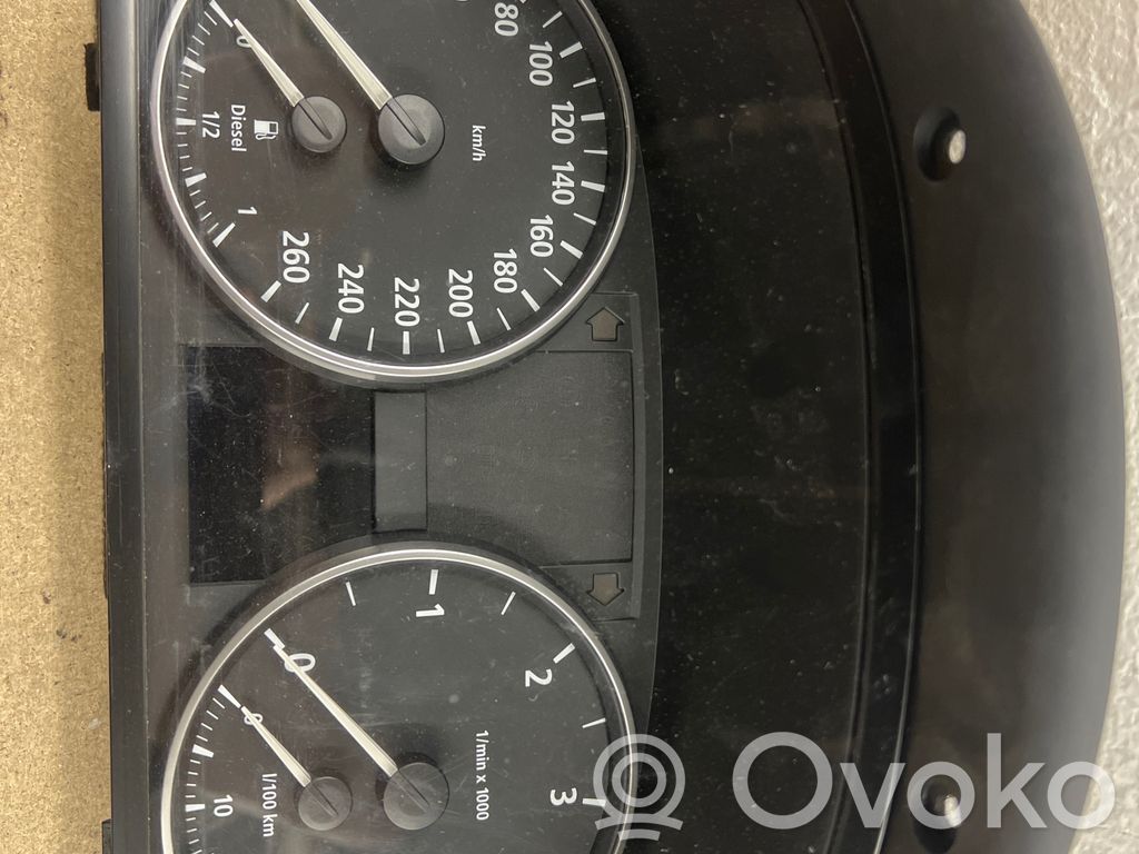 BMW 3 E90 E91 Speedometer (instrument cluster) 