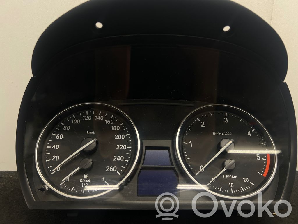 BMW 3 E90 E91 Speedometer (instrument cluster) 