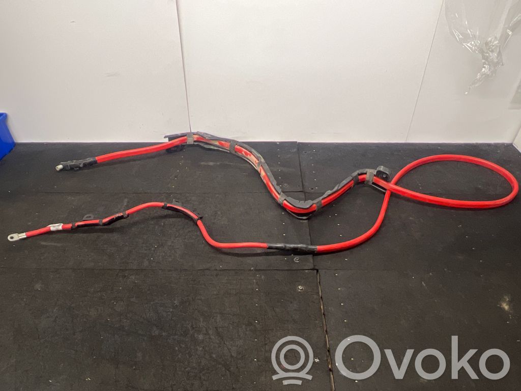 BMW 5 E60 E61 Pliusinis laidas (akumuliatoriaus) 