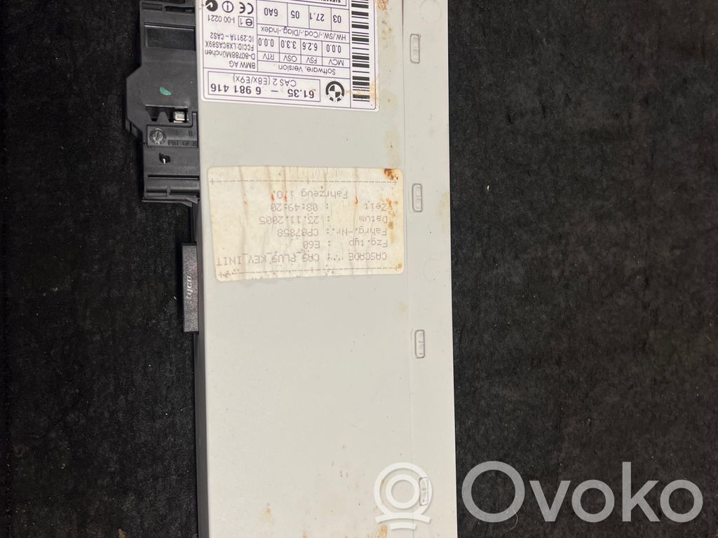 CAS-ohjainlaite/moduuli   6981416,2911ACAS2,5WK49412LBF,00062633000