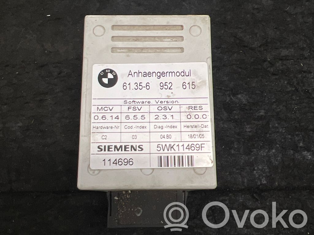 Tow bar trailer control unit/module   61356952615,5WK11469F,114696,814655231000