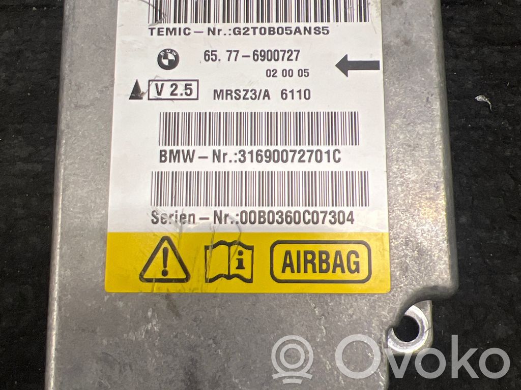 BMW 5 E39 Airbag control unit/module 