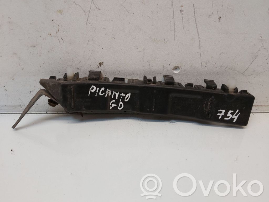 Rear bumper mounting bracket