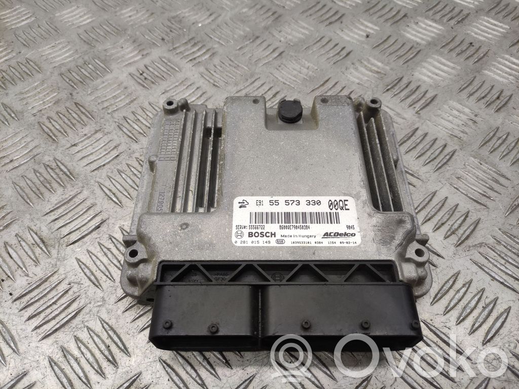 Engine control unit/module   0281015149,55573330,5557333000QE