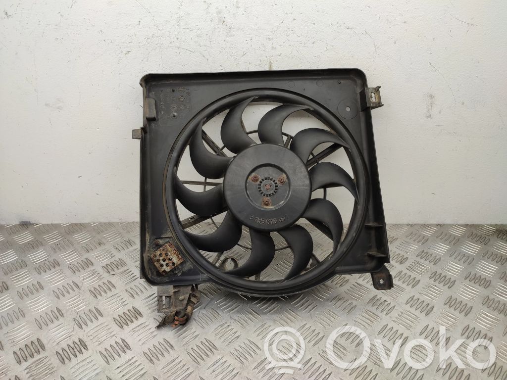Opel Astra H Elektryczny wentylator chłodnicy 