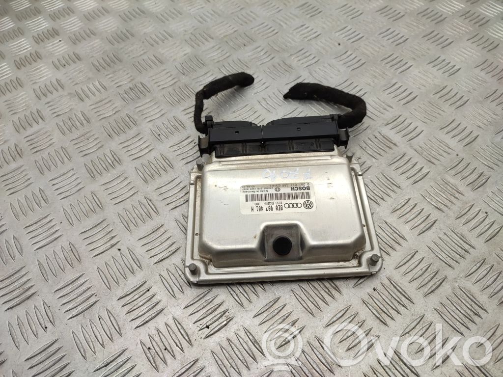 Engine control unit/module   8E0907401N,0281011386