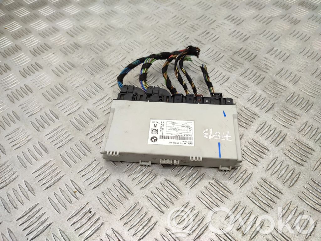 BMW X6 E71 Module de commande de siège 