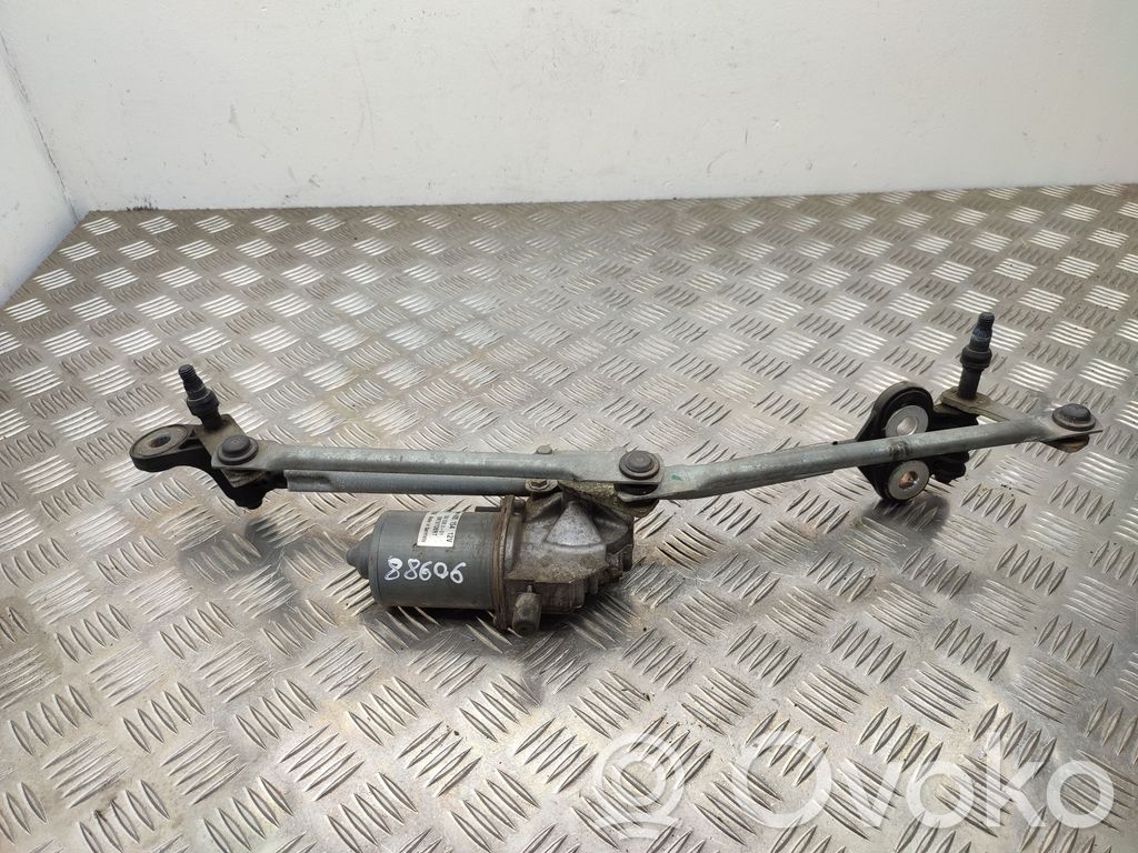 BMW X6 E71 Motor y varillaje del limpiaparabrisas delantero 