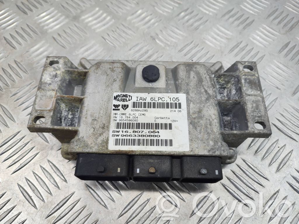 Peugeot 207 Engine control unit/module 