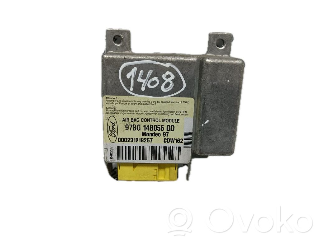 Airbag control unit/module   97BG14B056DD