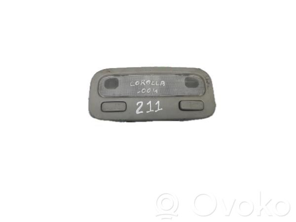 Toyota Corolla Verso E121 Headlining lighting console trim 