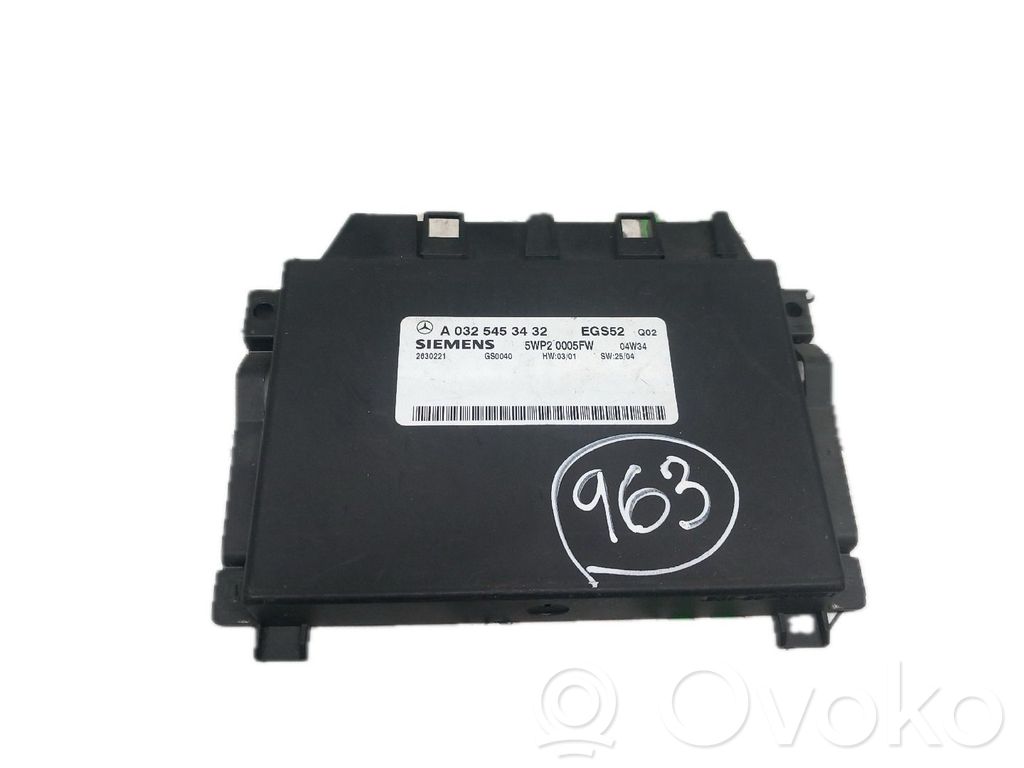 Autres unités de commande / modules   A0325453432,3UNIDADES,5WP20005FW,VALORUNIT