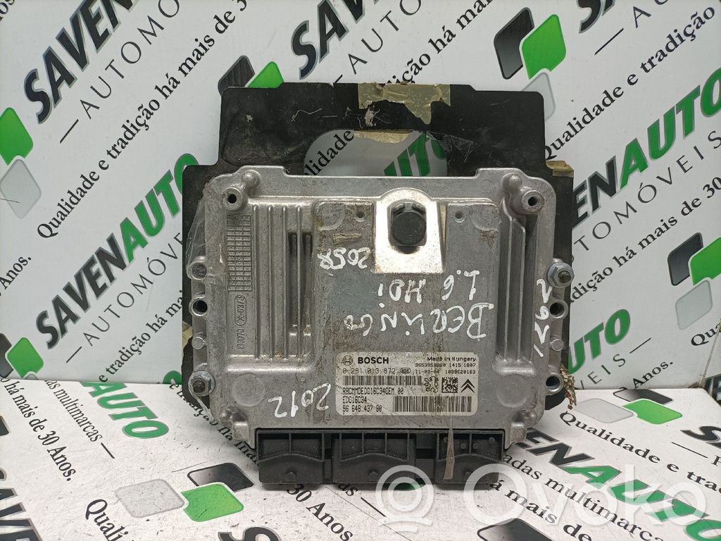 Engine control unit/module   0281013872,9664843780
