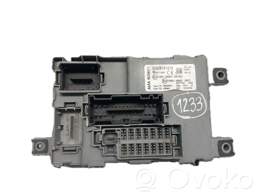 Other control units/modules   00505181210