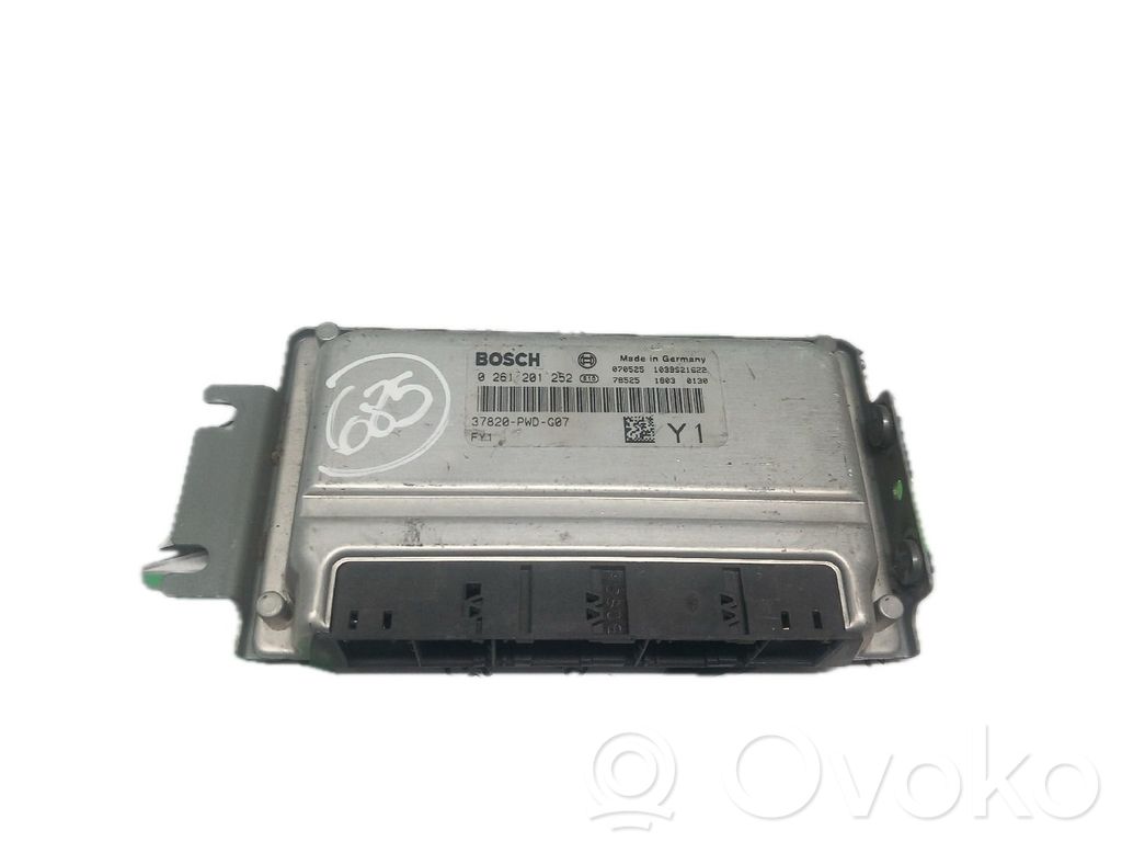 Engine control unit/module   0261201252