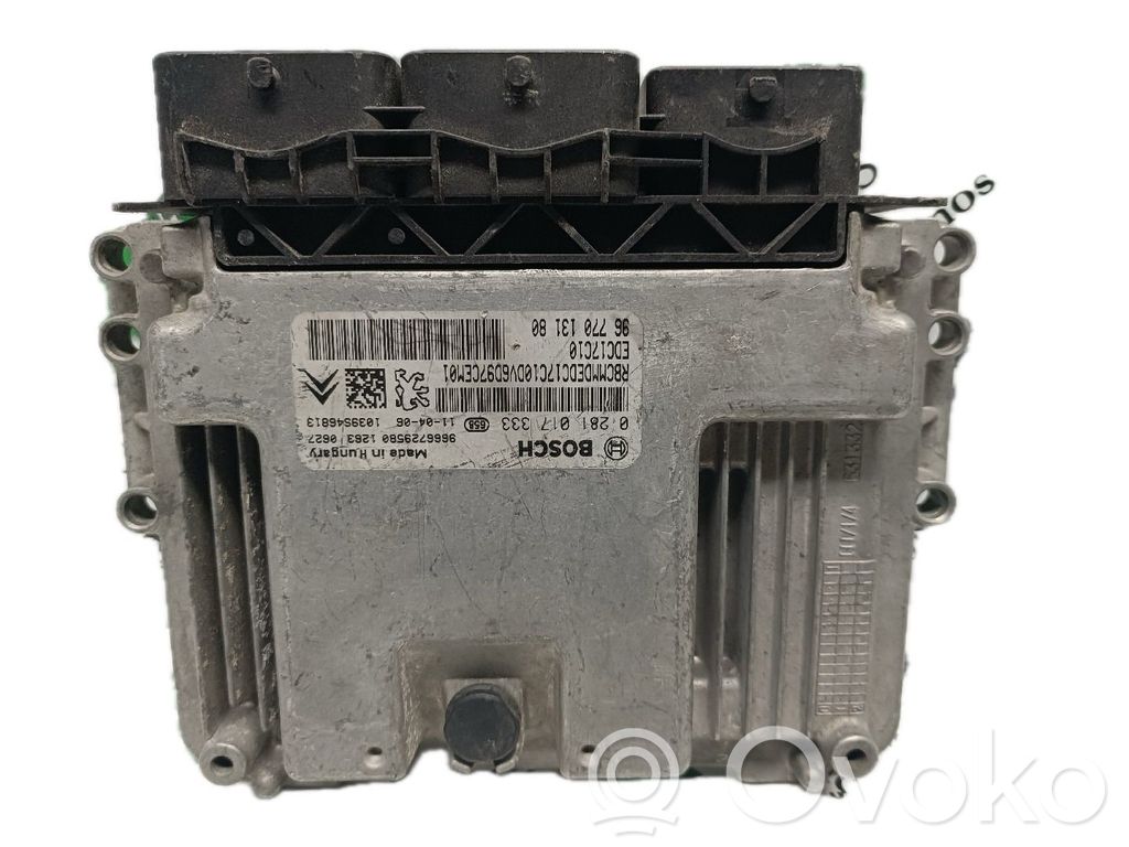 Unidad de control/módulo del motor   9677013180