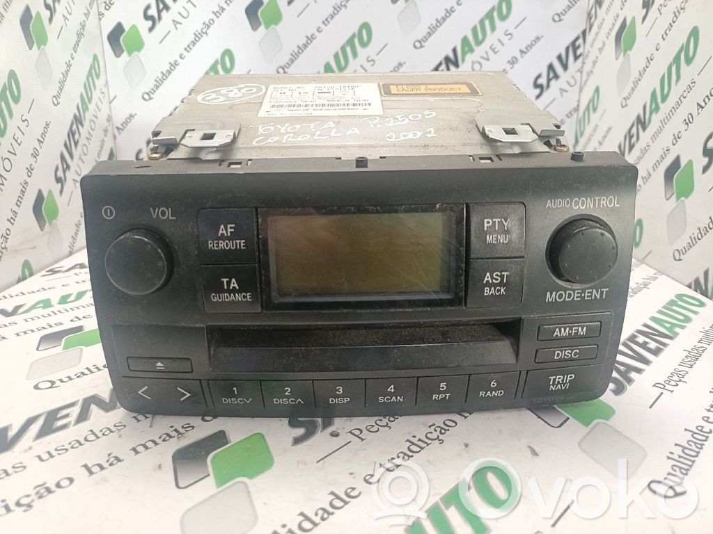 Toyota Corolla Verso E121 Unitate principală radio/CD/DVD/GPS 