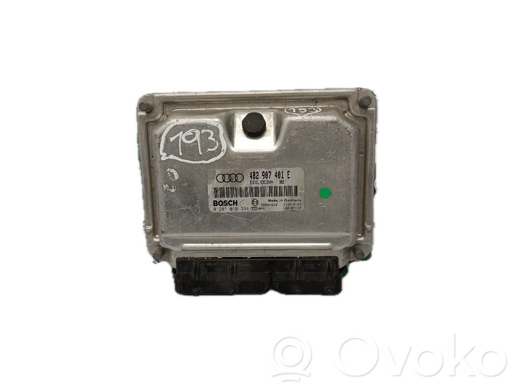 Audi A6 S6 C5 4B Centralina/modulo del motore 