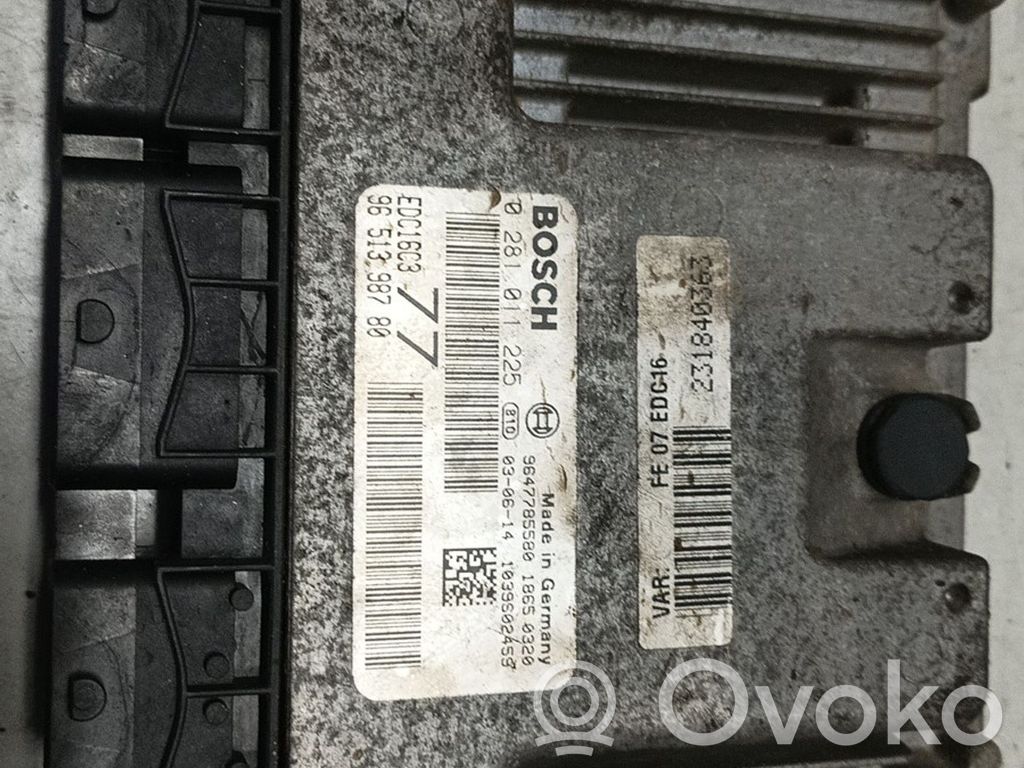 Citroen Xsara Engine control unit/module 