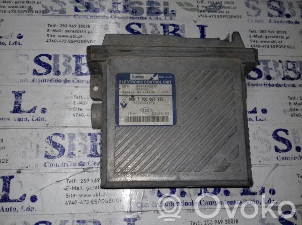 Engine control unit/module   7700104972