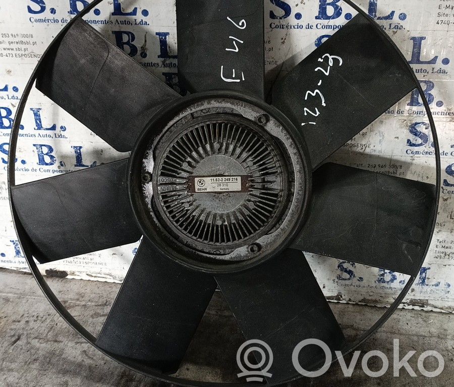 BMW 3 E46 Mazā radiatora ventilators 