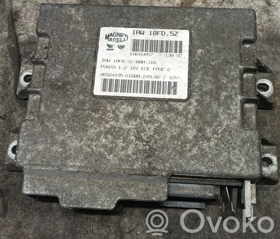 Fiat Punto (176) Sterownik / Moduł ECU 