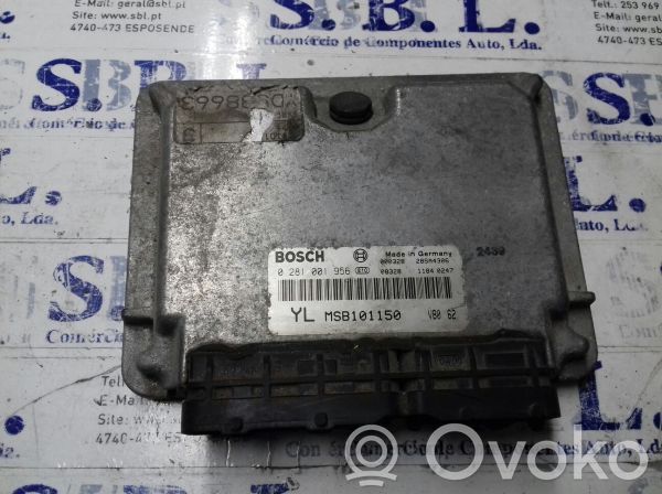 Centralina/modulo del motore   0281001956,MSB101150