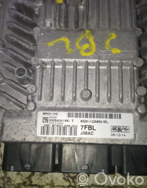 Unidad de control/módulo del motor   SID206,5WS40416KT,7FBL,J38AC