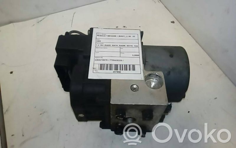 ABS-pumppu   0265216678,7700430230