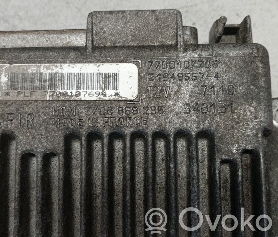 Moottorin ohjainlaite/moduuli   7700107706,216485574,ZACK