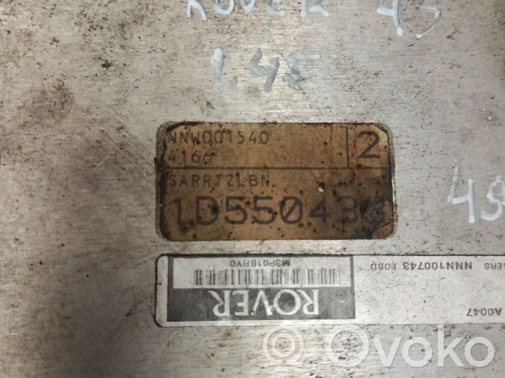 Moottorin ohjainlaite/moduuli   NNW001540,1D550433,ZACK