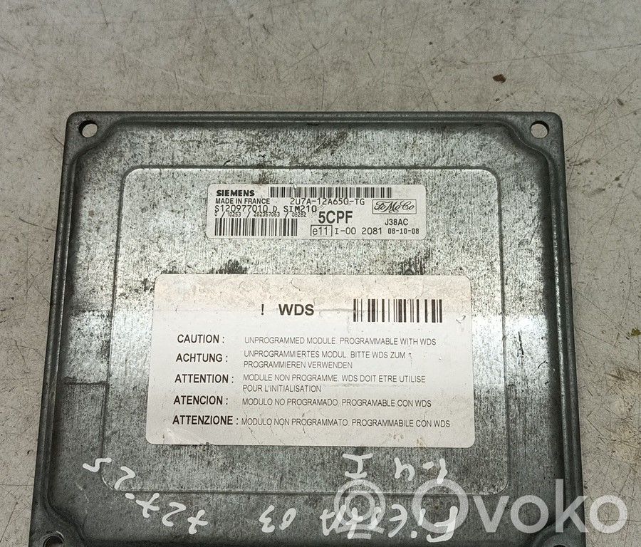 Ford Fiesta Sterownik / Moduł ECU 
