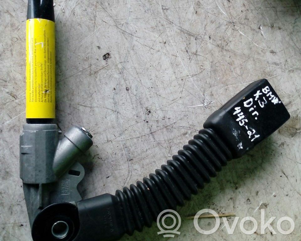 BMW X3 E83 Etuistuimen turvavyön solki 