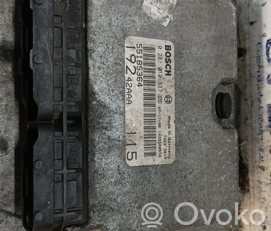 Moottorin ohjainlaite/moduuli   0281010337,55185364,BRUNO