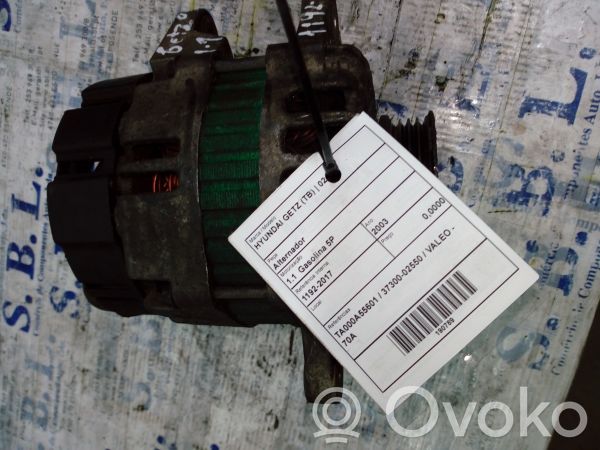 Alternador   TA000A55601,3730002550,VALEO70A