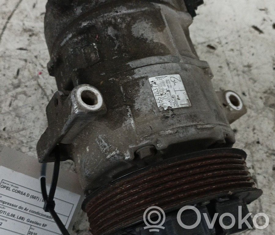 Opel Corsa D Air conditioning (A/C) compressor (pump) 