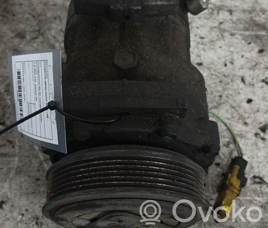 Klimakompressor Pumpe   9659232180,PEDRO,U342023