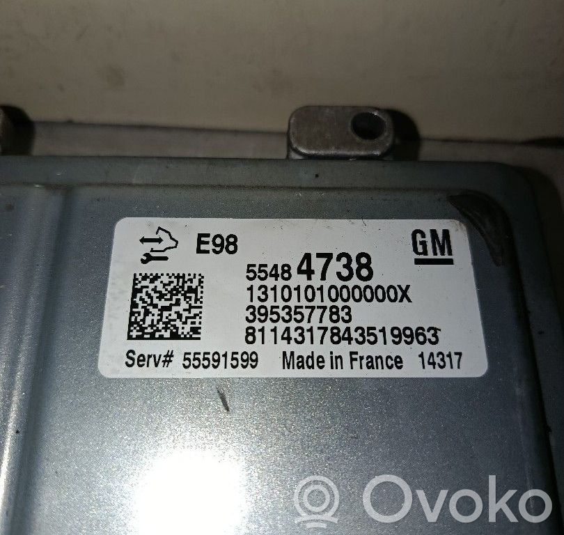 Unidad de control/módulo del motor   55484738,395357783,ZACK