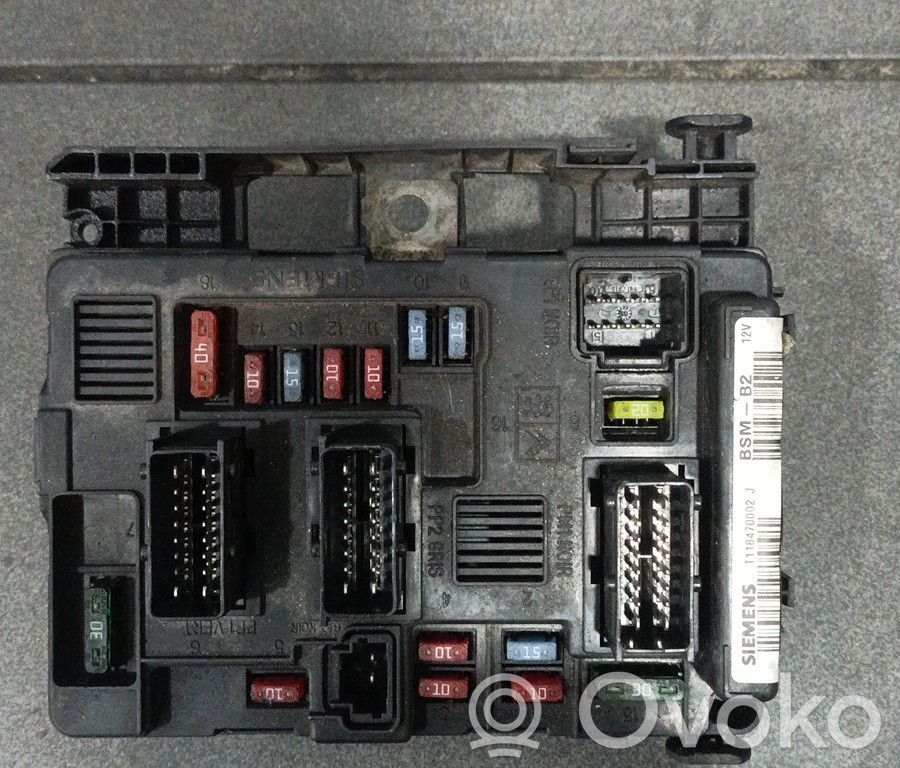 Peugeot 206 CC Unidad de control SAM 