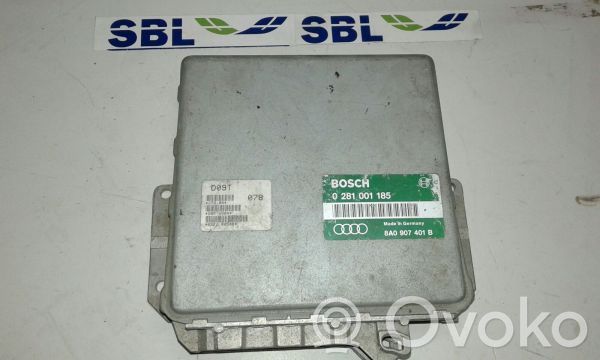 Unidad de control/módulo del motor   BOSCH0281001185,0281001185,AUDI8A0907401B