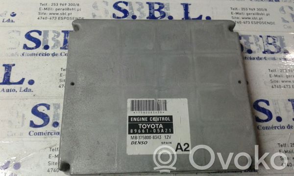 Engine control unit/module   8966105A21,MB1758008343