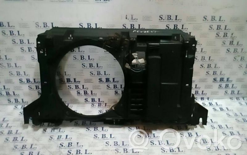 Peugeot 407 Panou suport radiator 